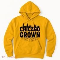 Chicago Grown Skyline Roots Hoodie thumb 0