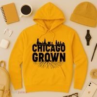 Chicago Grown Skyline Roots Hoodie thumb 3