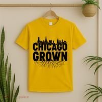 Chicago Grown Skyline Roots T-Shirt thumb 2