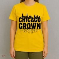 Chicago Grown Skyline Roots T-Shirt thumb 4