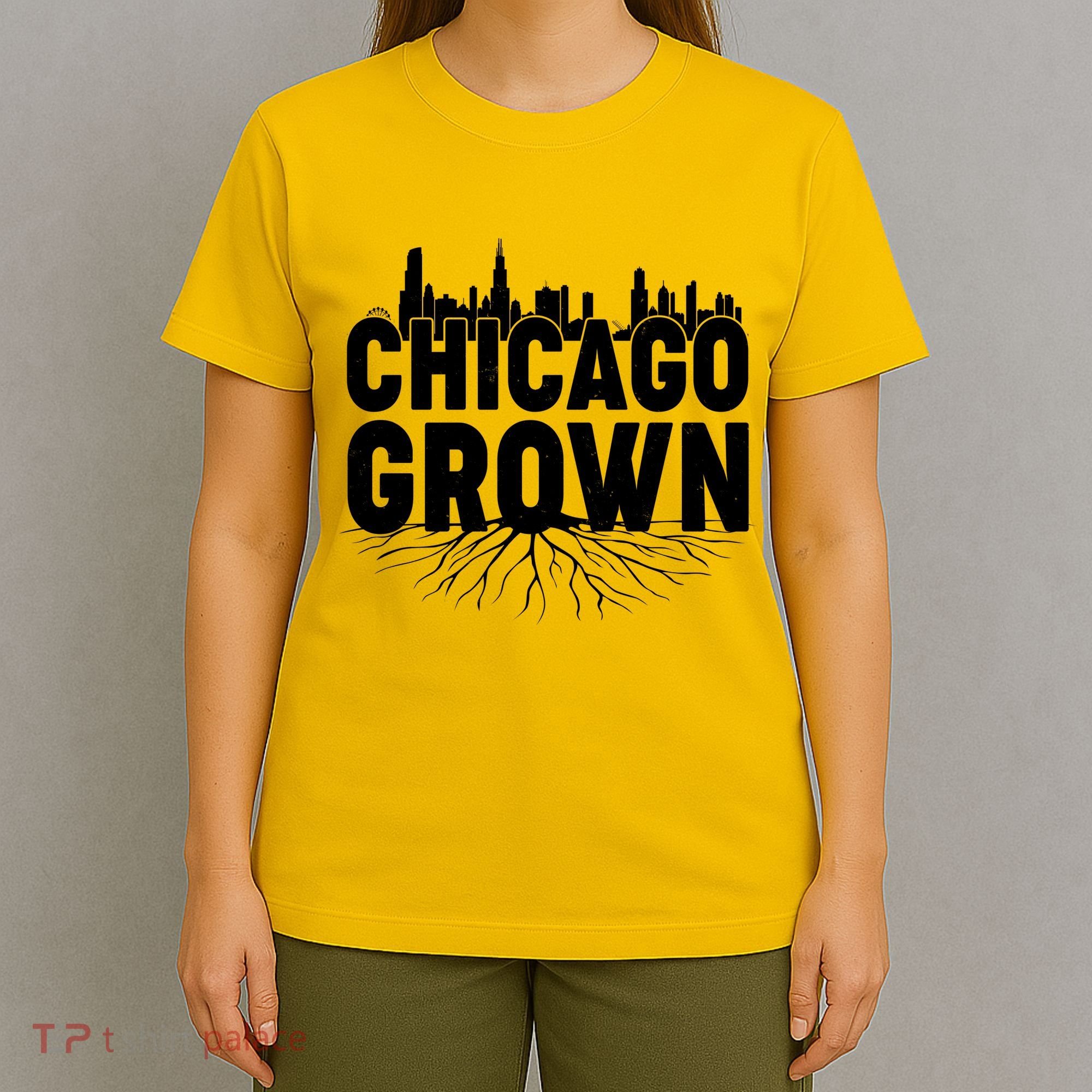 Chicago Grown Skyline Roots T-Shirt