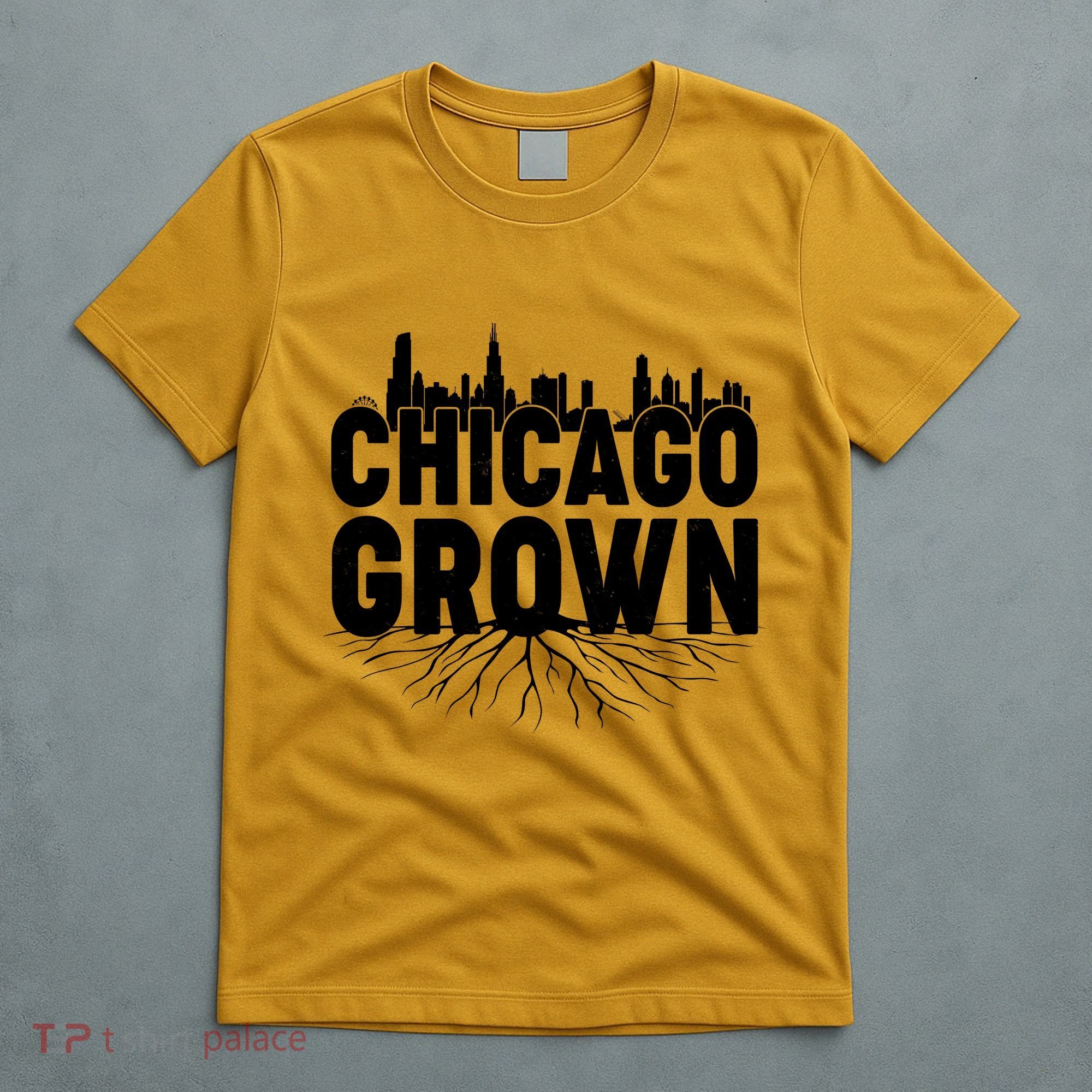 Chicago Grown Skyline Roots T-Shirt