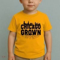 Chicago Grown Skyline Roots Toddler T-Shirt thumb 2