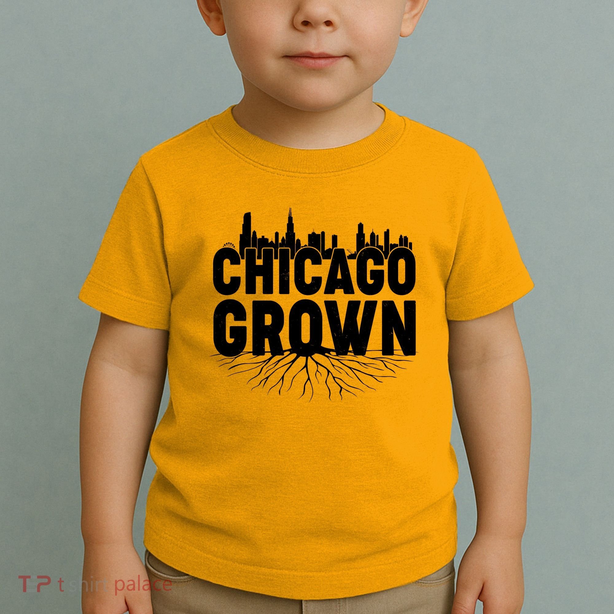 Chicago Grown Skyline Roots Toddler T-Shirt