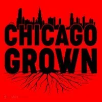 Chicago Grown Skyline Roots Santa Hat thumb 1