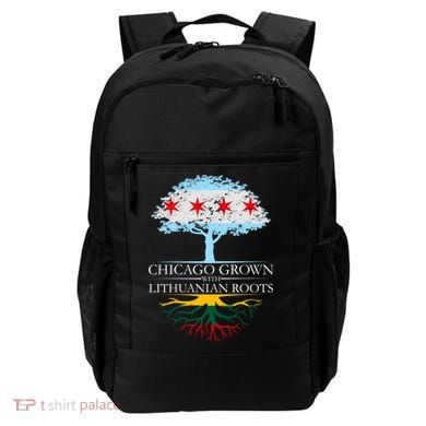Chicago Grown With Lithuanian Roots Backpack