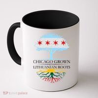 Chicago Grown With Lithuanian Roots Coffee Mug thumb 0