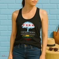 Chicago Grown With Lithuanian Roots Women's Tank Top thumb 2