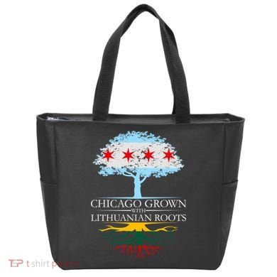 Chicago Grown With Lithuanian Roots Tote Bag