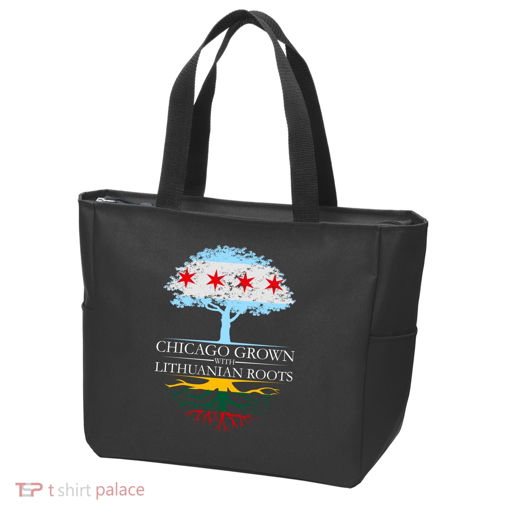 Chicago Grown With Lithuanian Roots Tote Bag