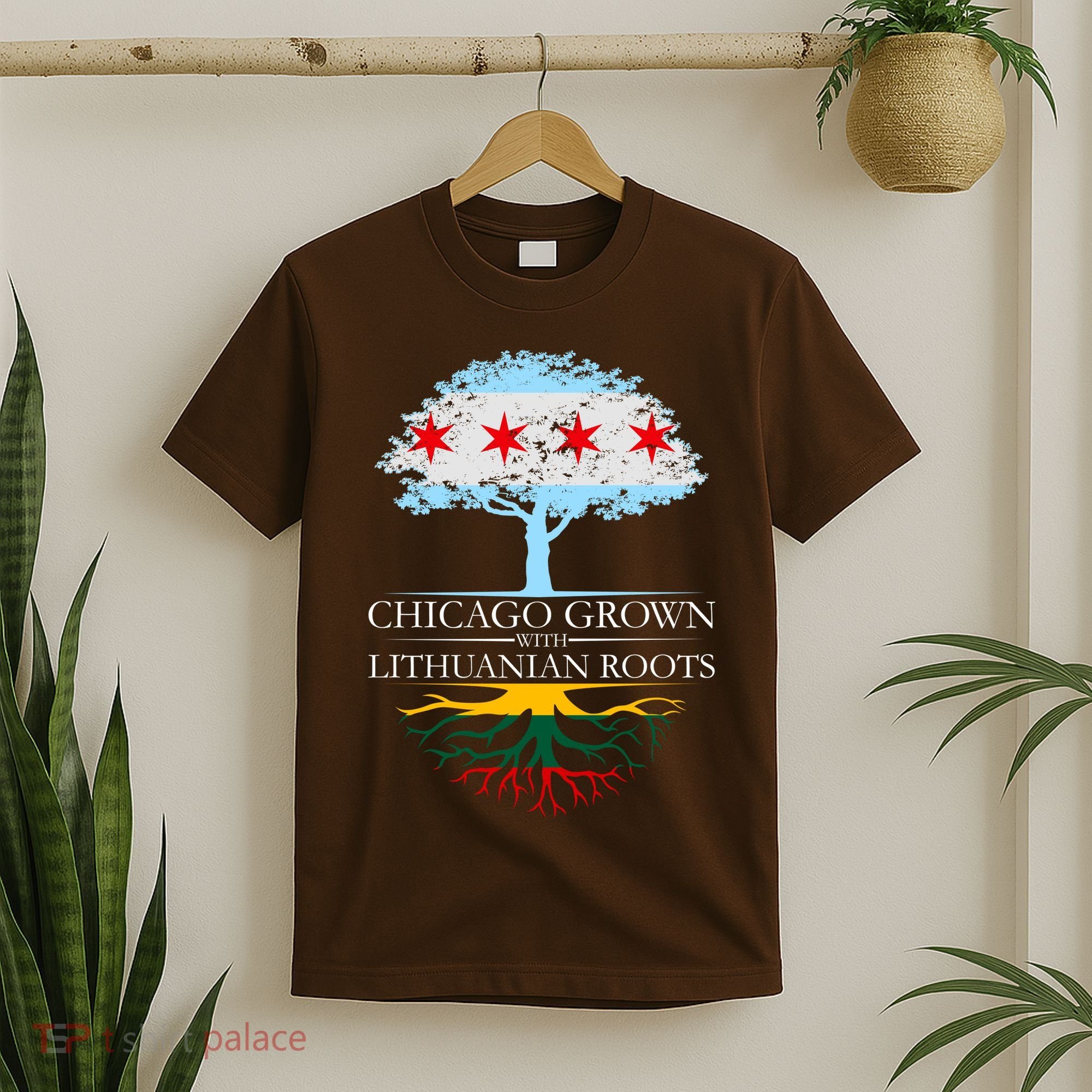 Chicago Grown With Lithuanian Roots T-Shirt