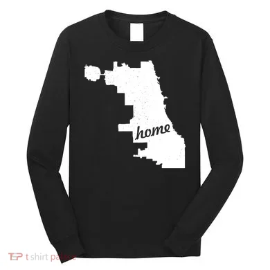 Chicago Home State Long Sleeve Shirt