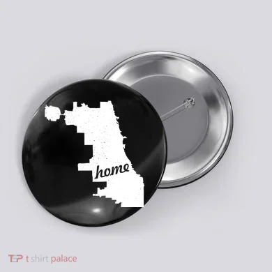 Chicago Home State Button