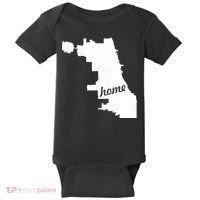Chicago Home State Baby Bodysuit thumb 0