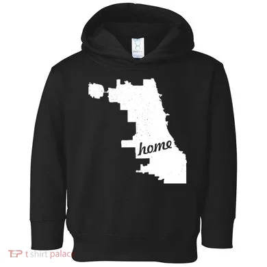 Chicago Home State Toddler Hoodie