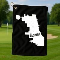 Chicago Home State Golf Towel thumb 1