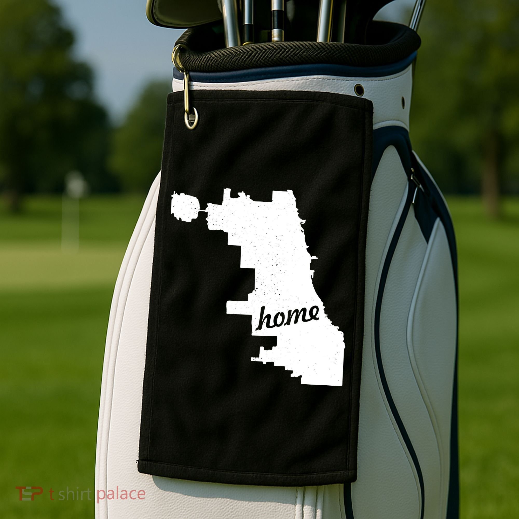 Chicago Home State Golf Towel