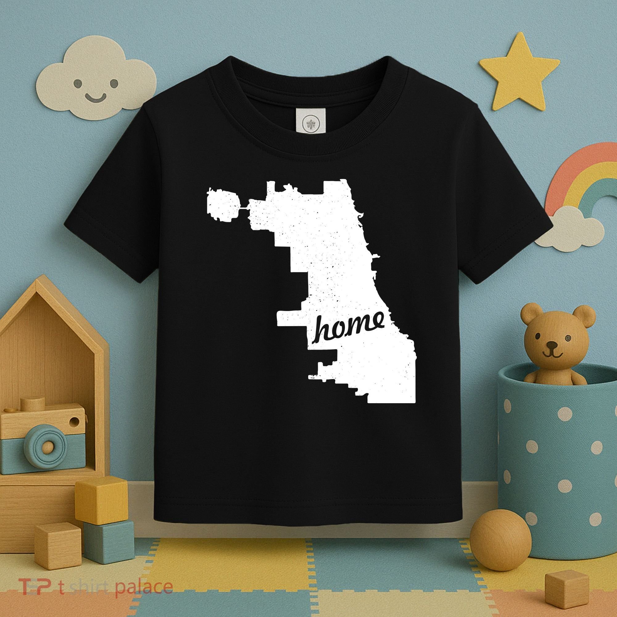 Chicago Home State Toddler T-Shirt