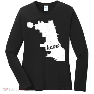 Chicago Home State Women's Long Sleeve Shirt