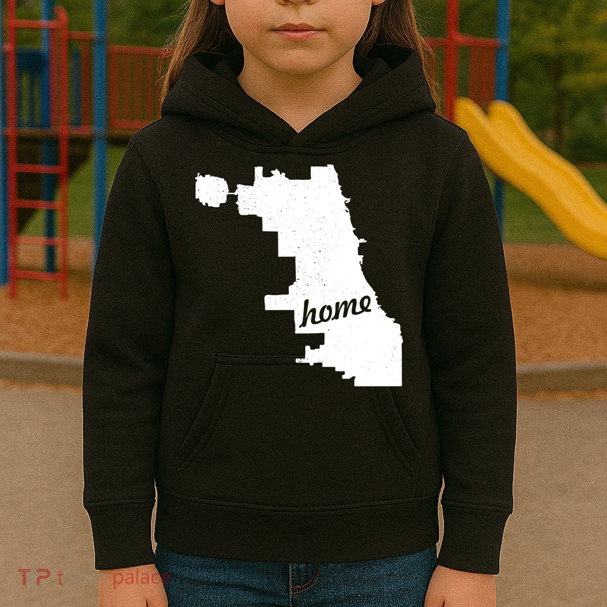 Chicago Home State Kids Hoodie