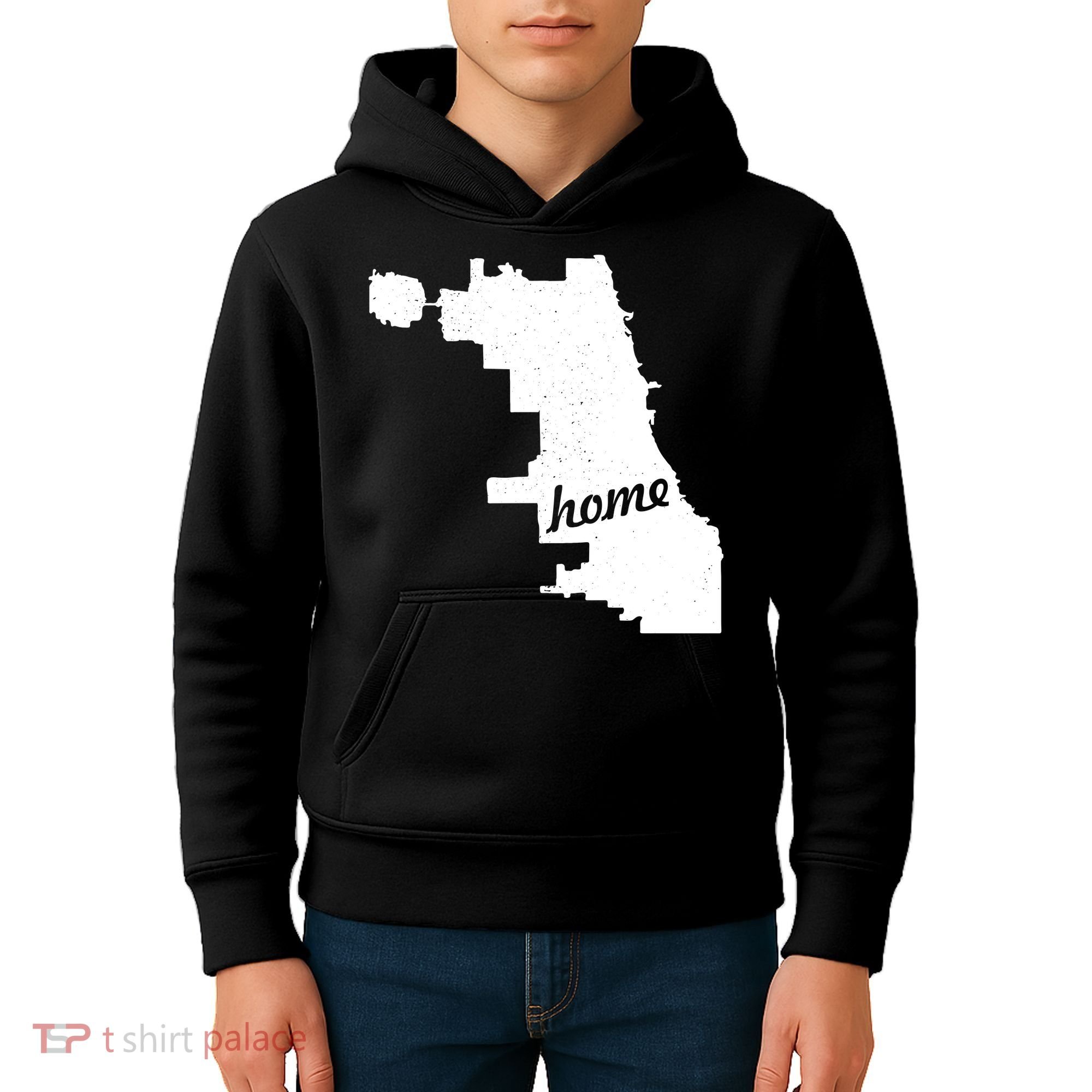 Chicago Home State Kids Hoodie