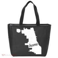 Chicago Home State Tote Bag thumb 0