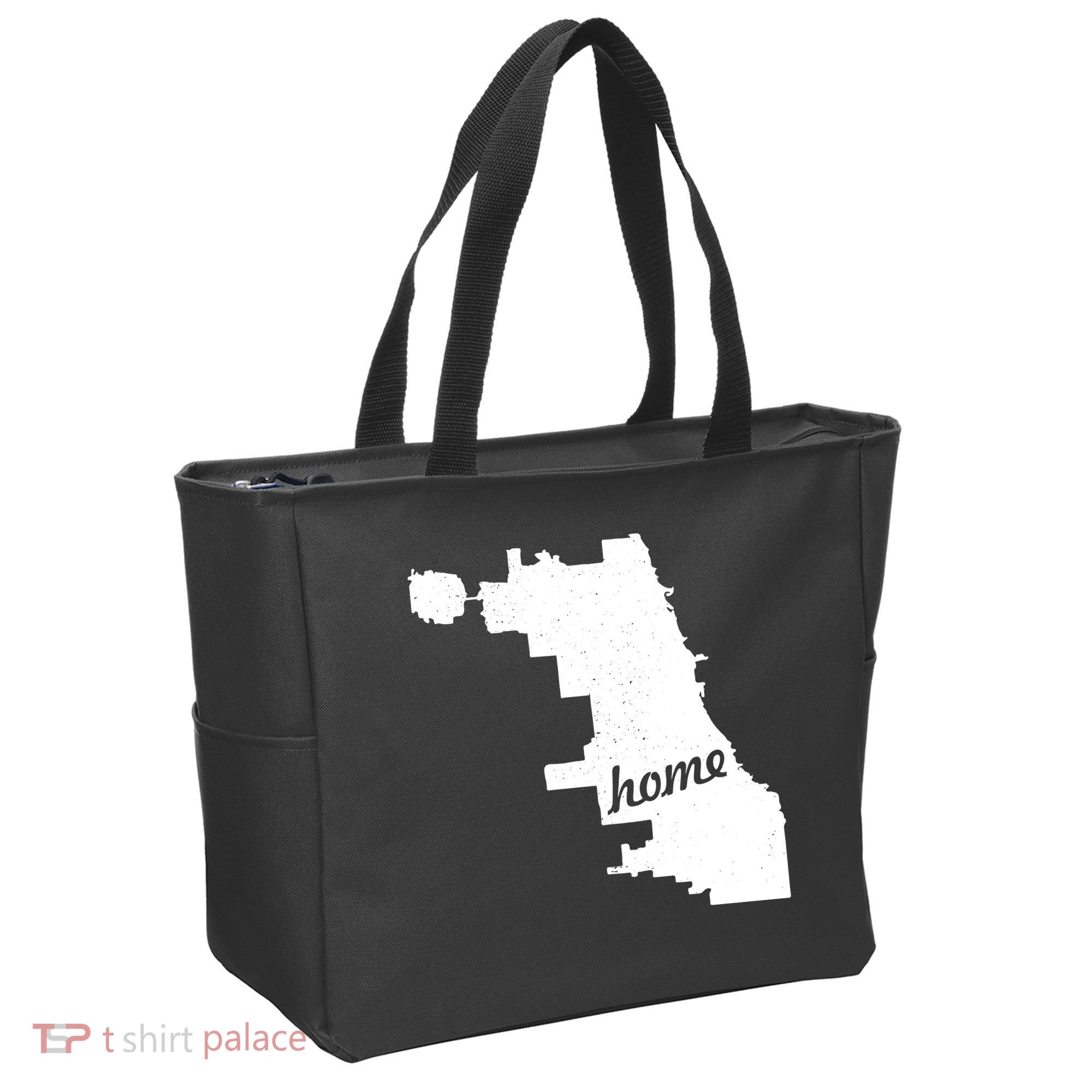 Chicago Home State Tote Bag