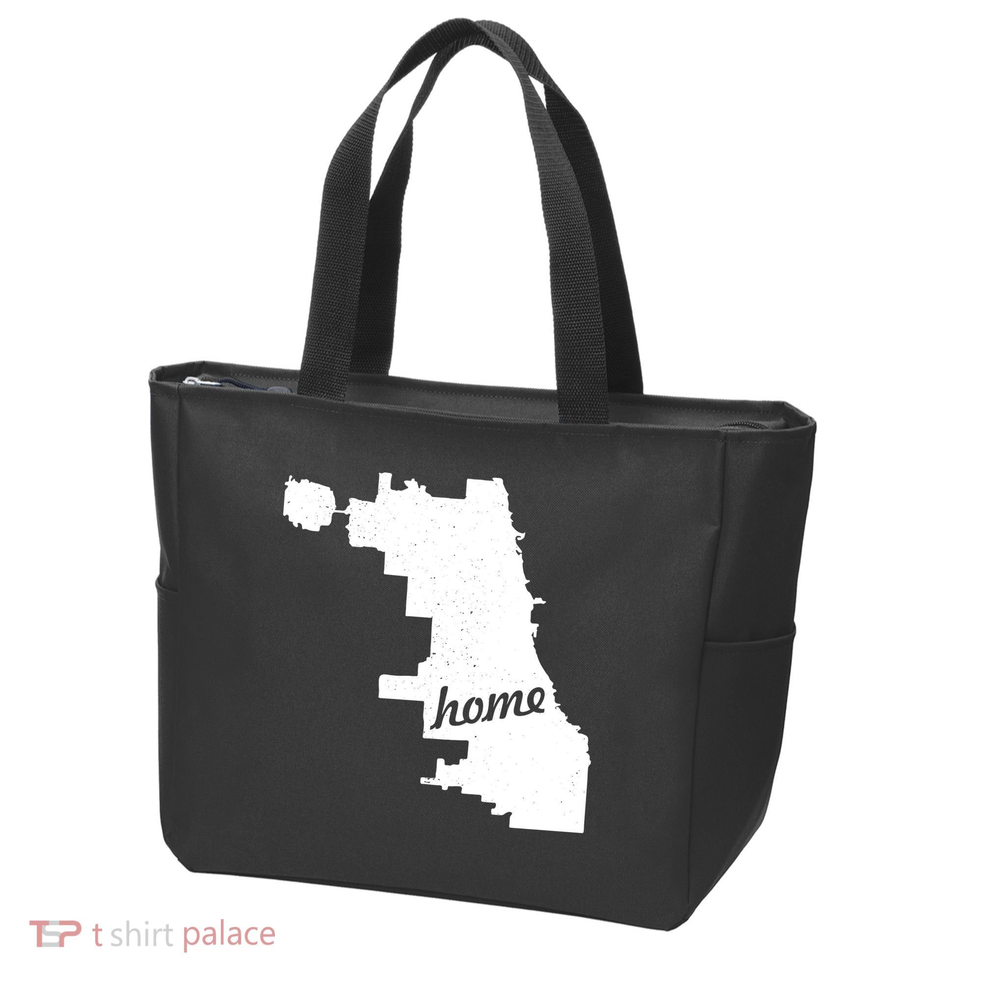 Chicago Home State Tote Bag