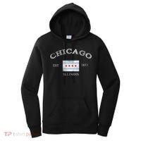 Chicago Illinois Est 1833 Women's Hoodie thumb 0