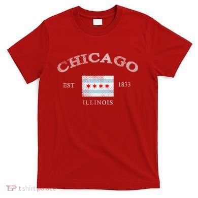 Chicago Illinois Est 1833 T-Shirt
