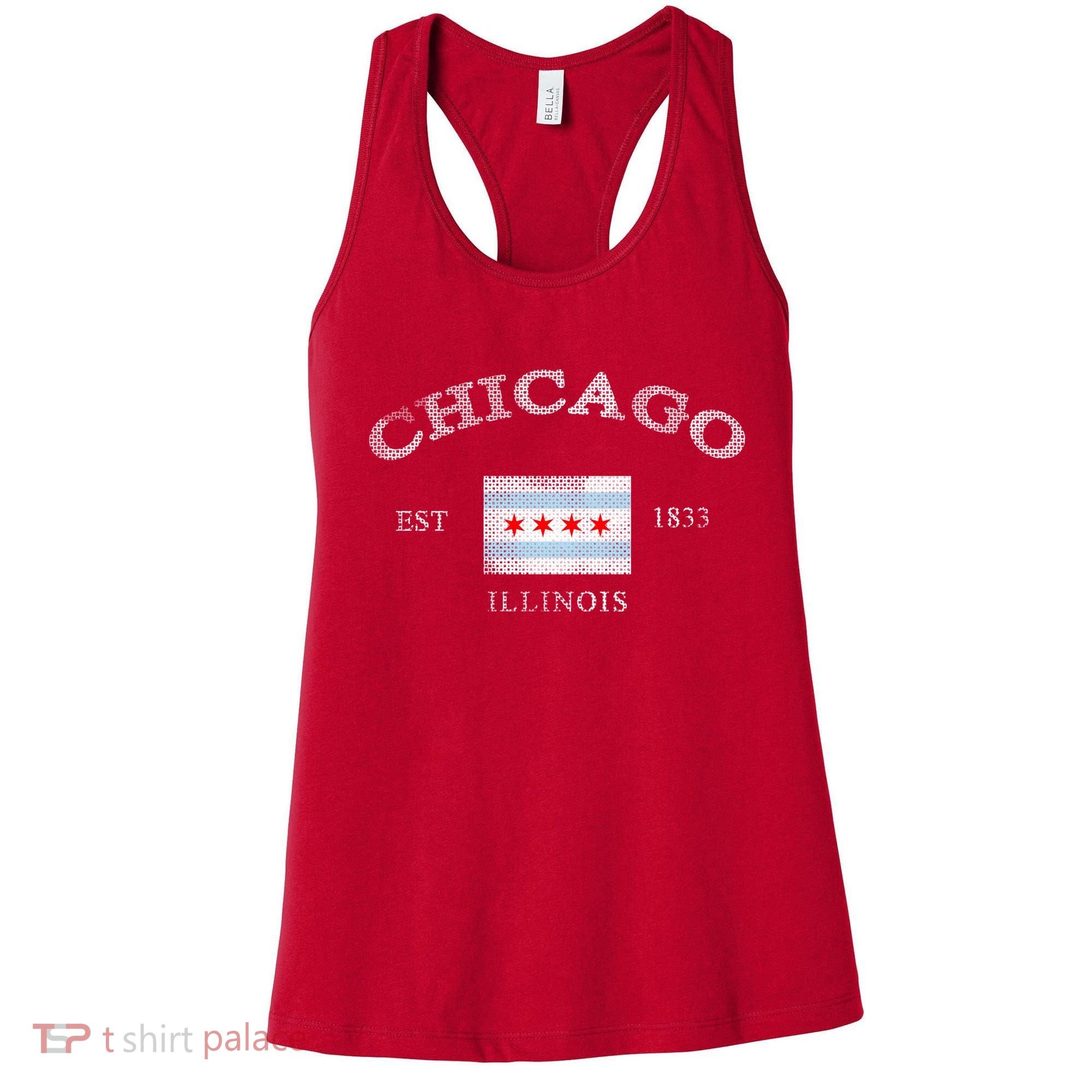 Chicago Illinois Est 1833 Women's Tank Top