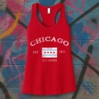 Chicago Illinois Est 1833 Women's Tank Top thumb 3