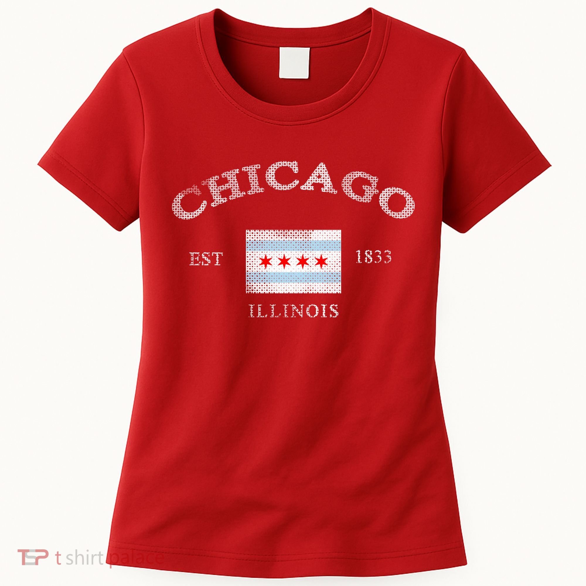 Chicago Illinois Est 1833 Women's T-Shirt
