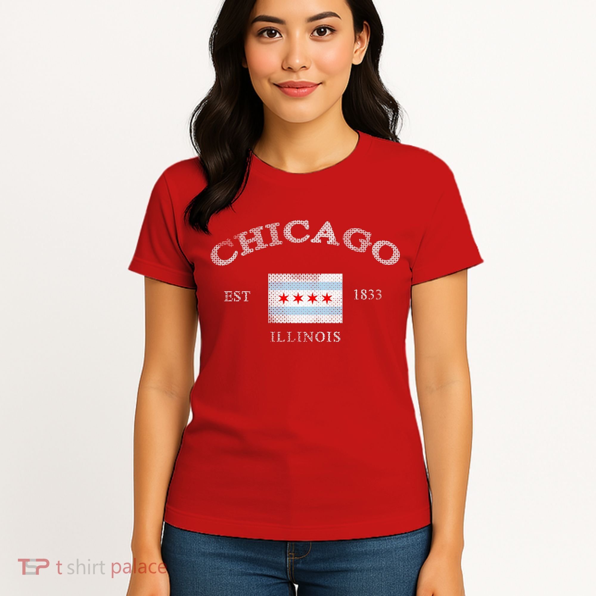 Chicago Illinois Est 1833 Women's T-Shirt