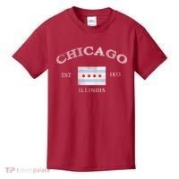 Chicago Illinois Est 1833 Kids T-Shirt thumb 0