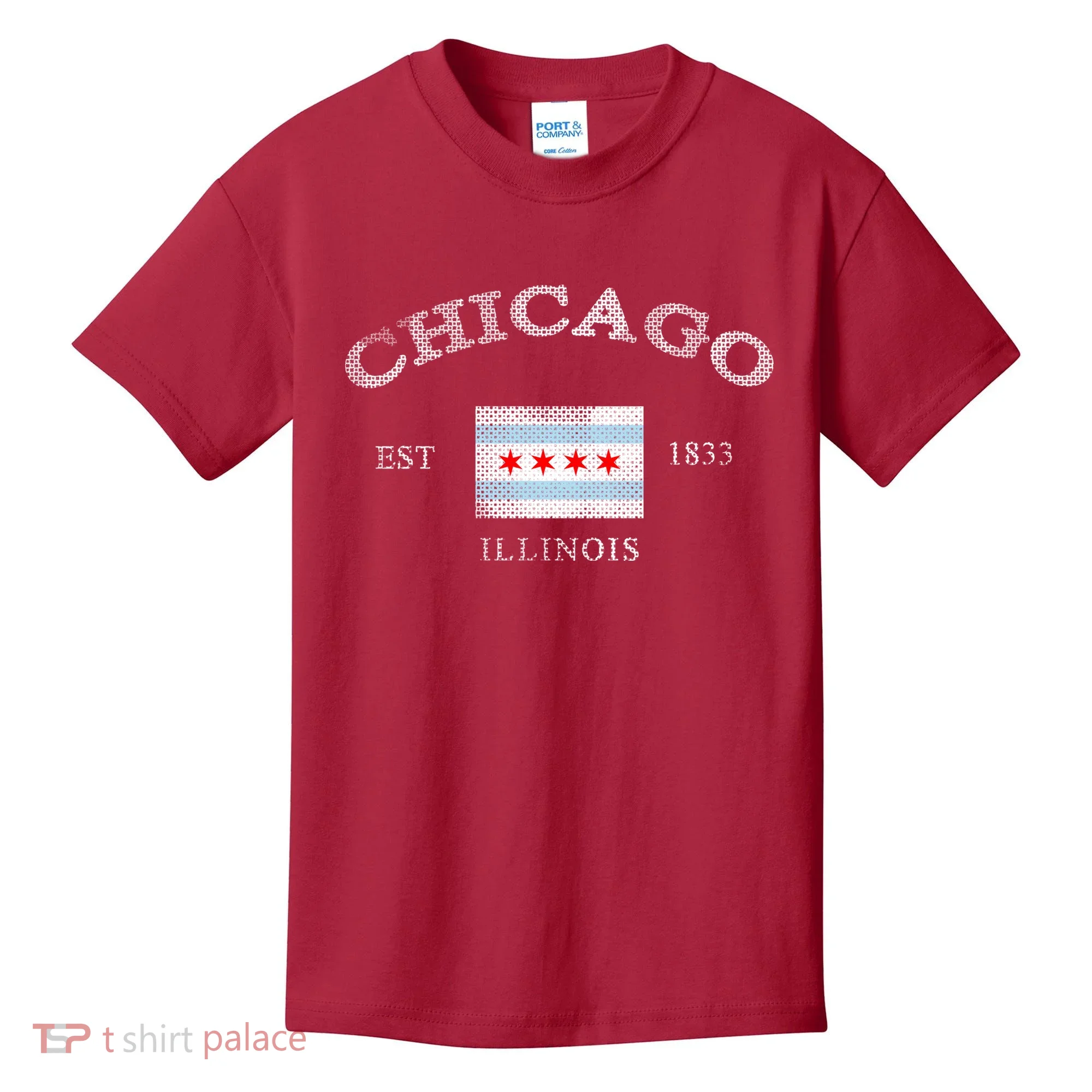 Chicago Illinois Est 1833 Kids T-Shirt