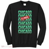 Chicago Illinois Typography Sweatshirt thumb 0