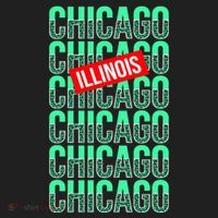 Chicago Illinois Typography Beanie thumb 2