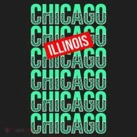 Chicago Illinois Typography Tumbler thumb 3