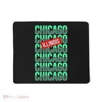 Chicago Illinois Typography Mousepad thumb 0