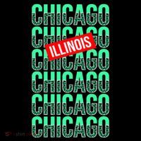 Chicago Illinois Typography Mousepad thumb 1