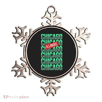 Chicago Illinois Typography Ornament