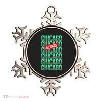 Chicago Illinois Typography Ornament thumb 0
