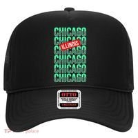 Chicago Illinois Typography Hat thumb 0