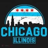 Chicago Illinois Vintage Flag T-Shirt thumb 7