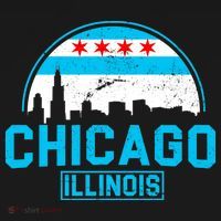 Chicago Illinois Vintage Flag Kids Hoodie thumb 5