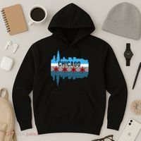 Chicago Skyline Hoodie thumb 3