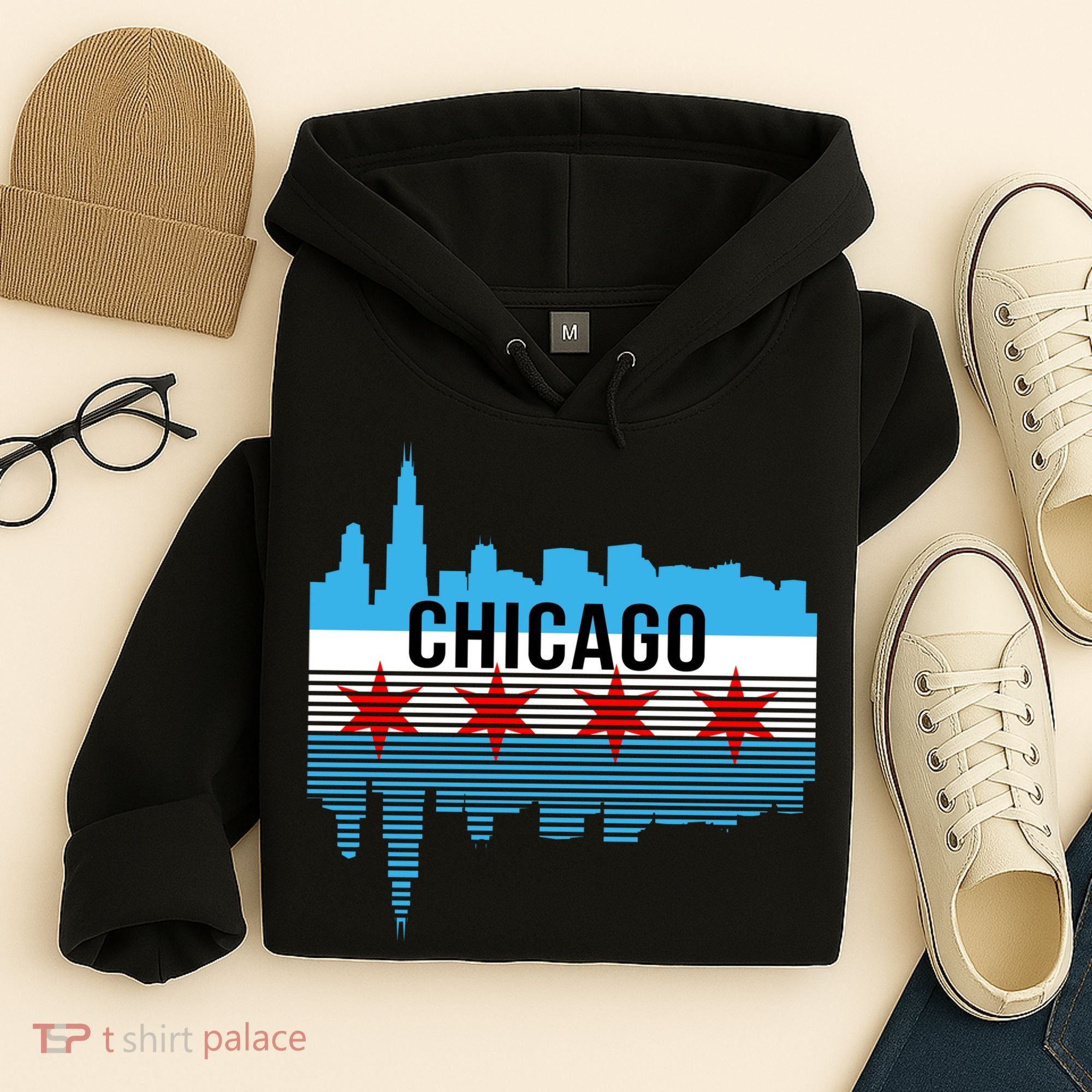 Chicago Skyline Hoodie