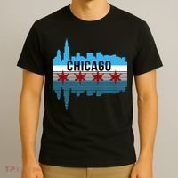 Chicago Skyline T-Shirt thumb 3