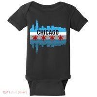 Chicago Skyline Baby Bodysuit thumb 0